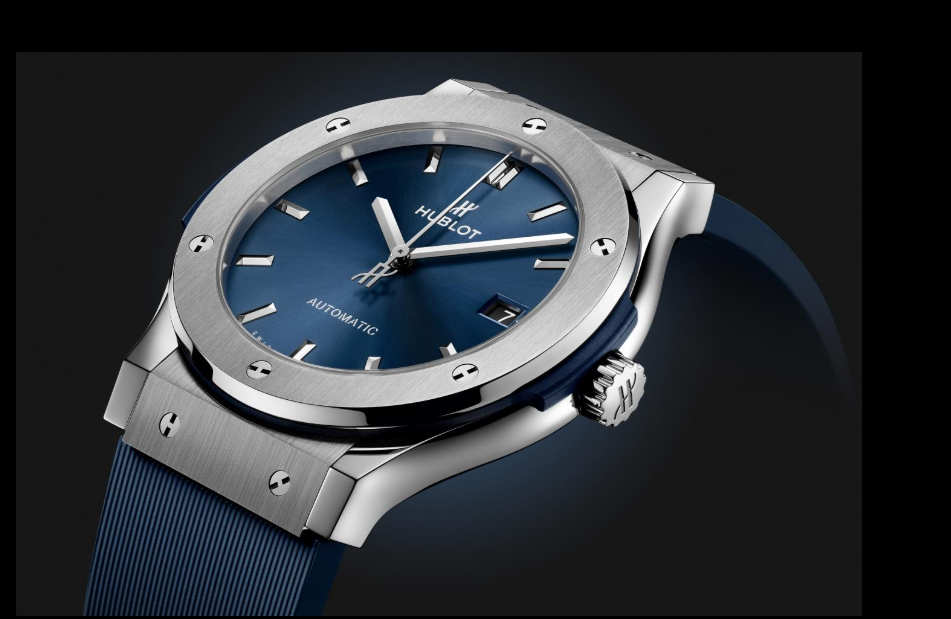 LUXURY HUBLOT QUARTZ CLASSIC WATCH WITH BOX