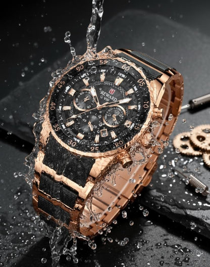 VIP Men’s Luxury Sport Chronograph Watch with Box