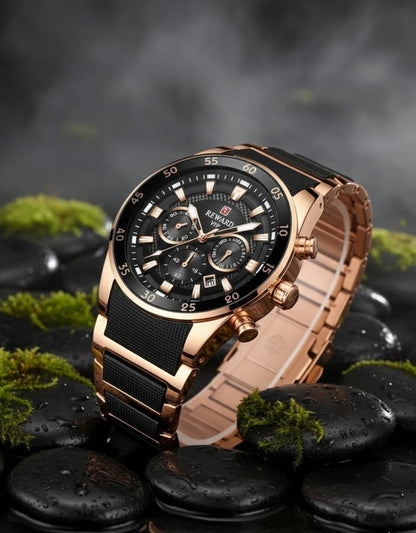VIP Men’s Luxury Sport Chronograph Watch with Box